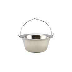 11214 rozsdamentes acél asztali, tálaló bogrács, 0.8 L