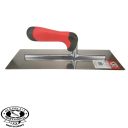 Olejnik 127930-2KO gletvas kerekített sarkokkal 305x130 mm - sima (0,7 mm vtg inox, R3 mm sarkok, 2K nyél)