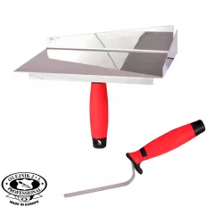   Olejnik JL 205011-2K fugázó tálca160x250 mm + fugakanál 10 mm (2K markolat, inox)