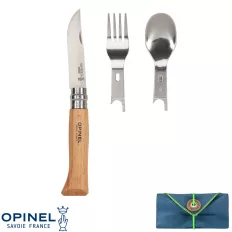 Opinel 002500 Picnic+ piknik készlet - 4 részes
