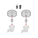 Oregon 559059 LIghting Load profi damilfej, Tap&Go - 130 mm (ötféle adapterrel)