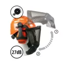 Oregon 562413 Waipoua védősisak rostéllyal és hallásvédő fültokkal (SNR=26 dB)