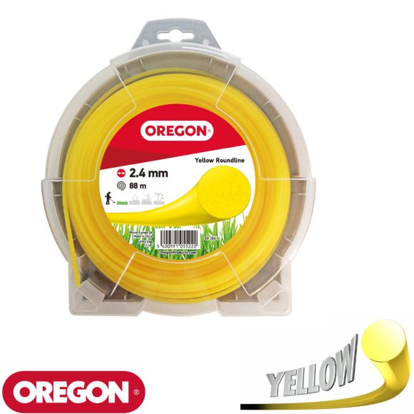 OREGON 69-364-Y Yellow Line kerek vágószál 2,4 mm - 88 m