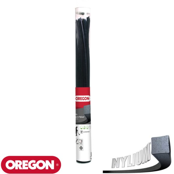 OREGON 295371E Nylium Square Line négyzet vágószál fűkaszához 2,55 mm - 42 cm (100 szál)