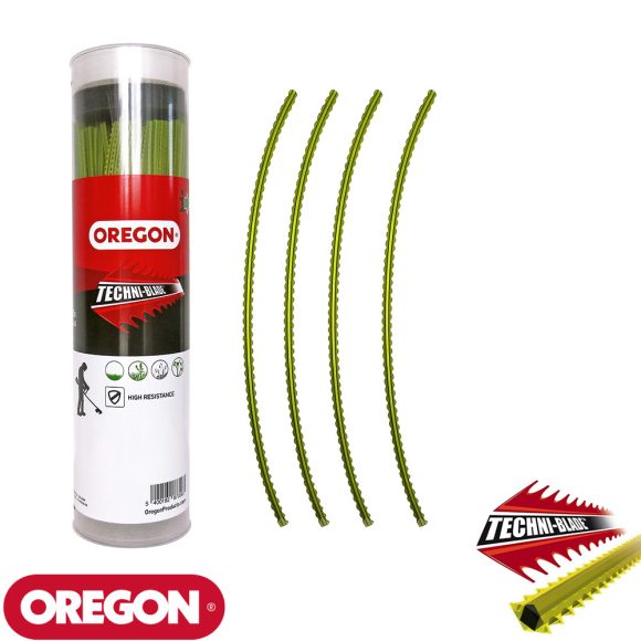 OREGON 525243 Techni-Blade fogazott vágószál fűkaszához 6,0 mm - 26 cm (205 szál)