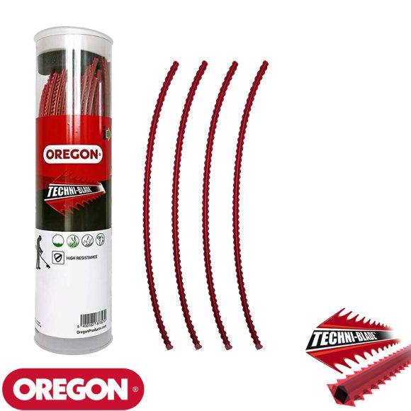 OREGON 525244 Techni-Blade fogazott vágószál fűkaszához 7,0 mm - 26 cm (155 szál)