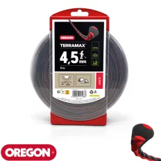   OREGON 636775 TerraMax csavart vágószál fűkaszához 4,5 mm - 17 m (nehéz terepre)