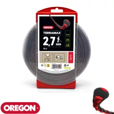   OREGON 636779 TerraMax csavart vágószál fűkaszához 2,7 mm - 56 m (nehéz terepre)