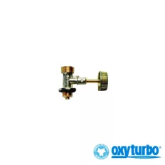  Oxyturbo 418510 gázpalack szelep (2-3 kg-oshoz) (16x1.5 mm), Ø 27 mm KM