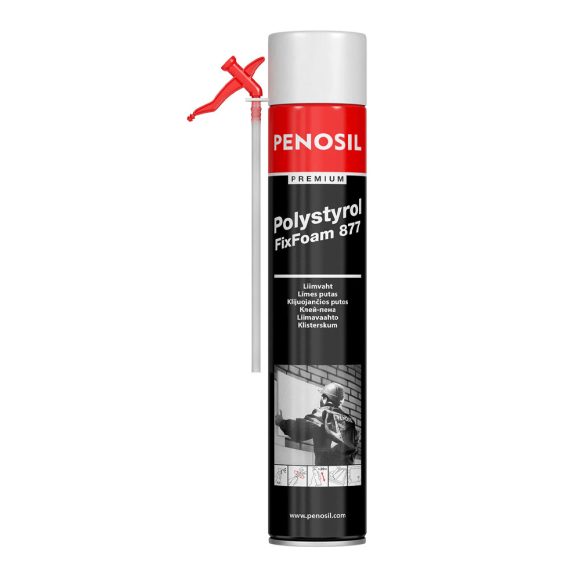 PENOSIL Premium Polystyrol FixFoam 877 polisztirol ragasztóhab 750 ml (kézi)