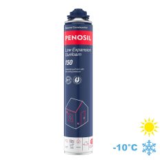   PENOSIL Low Expansion 150 profi alacsony tágulású PU pisztolyhab 750 ml (B2, négyévszakos -10 °C-ig)