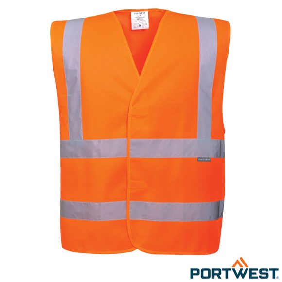 Portwest C470 jólláthatósági mellény (narancssárga), S/M