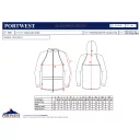 Portwest S440 Classic esődzseki, olívazöld - 3XL méret (100% PE + PVC bevonat - 210g/m2)