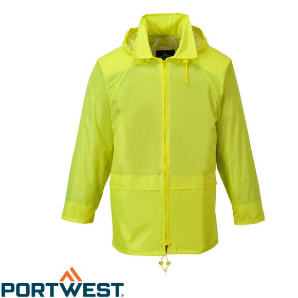 Portwest S440 Classic esődzseki, sárga - XXL méret (100% PE + PVC bevonat - 210g/m2)