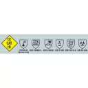 Portwest ST40 BizTex Microporous védőoverál Type 5/6 - 3XL