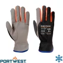 PORTWEST A280 Wintershield bélelt műbőr kesztyű - méret: 8