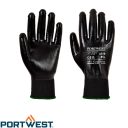 PORTWEST A315 All-Flex nitril teljesen mártott kesztyű (fekete, méret: 9)