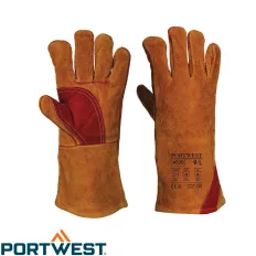  PORTWEST A530 megerősített hegesztőkesztyű (barna, méret: 10)