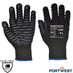 PORTWEST A790 antivibrációs kesztyű (méret: 10)