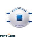 Portwest P201 FFP2 NR szelepes pormaszk
