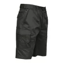 Portwest S790 rövidnadrág, fekete - S méret (35% pamut, 65% poliészter - 210g/m2)