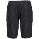 Portwest S790 rövidnadrág, fekete - S méret (35% pamut, 65% poliészter - 210g/m2)