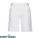 Portwest S791 festő rövidnadrág - XS méret, fehér (100% pamut - 305g/m2)
