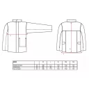 PORTWEST SW34 bőr hegesztő kabát - M