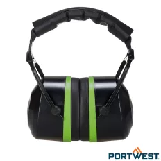  Portwest PS 44 Top fültok (összecsukható), 33 dB (fekete-zöld)