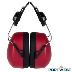   Portwest PW42 fültok (sisakra szerelhető), 26 dB (piros-fekete), 1 pár