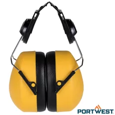   Portwest PW42 fültok (sisakra szerelhető), 26 dB (sárga-fekete), 1 pár