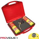 Providus GA200 CGA PRO KIT2 gázégő pisztoly készlet kofferben, piezo, CGA-600 csatlakozás - 1,7 kW - max 2400°C (propilén palackkal)
