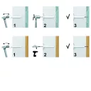 RAWL KCX-165 teleszkópos szigetelésrögzítő tárcsa - 165 mm