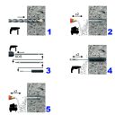 RAWL R-BRUSH-12-TC gépi furattisztító kefe - 12 mm (furat: 10 mm)