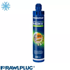   RAWL R-KEM-II-300-W injektáló ragasztó, téli - 300 ml (poliészter)