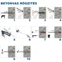 RAWL R-KER-II-300 hibrid injektáló ragasztó - 300 ml (vinilészter)