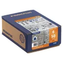 RAWL R-LX-CS betoncsavar, süllyesztett fejű 6x50 (horganyzott)