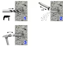 RAWL R-RB-M08W univerzális belsőmenetes feszítődübel - M8x50