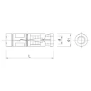 RAWL R-RB-M16W univerzális belsőmenetes feszítődübel - M16x115