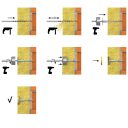 RAWL R-TFIX-TOOL-CSM behajtó szerszám acél körkivágóval - Ø 63 mm