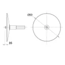 RAWL R-TFIX-TOOL-GREY behajtó szerszám felületi beépítéshez (R-TFIX-8SX)