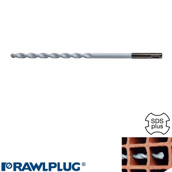 RAWL RT-SDSB SDS-Plus fúrószár üreges téglákhoz, 2 élű - 8x310 mm (nem ütvefúrásra)