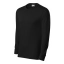 Rimeck Resist LS R05 hosszú ujjú póló, fekete 01 - L méret (unisex, 100% pamut, 160 g/m2)