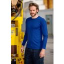 Rimeck Resist LS R05 hosszú ujjú póló, tengerészkék 02 - L méret (unisex, 100% pamut, 160 g/m2)