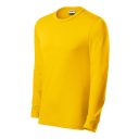 Rimeck Resist LS R05 hosszú ujjú póló, sárga 04 - S méret (unisex, 100% pamut, 160 g/m2)