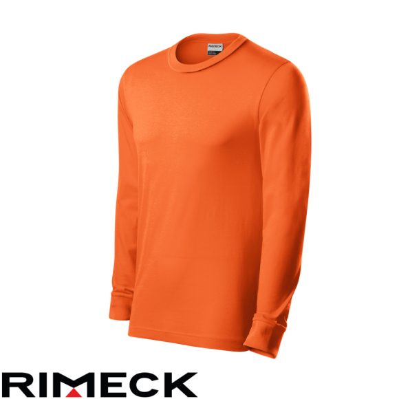 Rimeck Resist LS R05 hosszú ujjú póló, narancssárga 11 - L méret (unisex, 100% pamut, 160 g/m2)