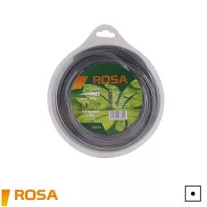   ROSA 45534 négyzet vágószál maggal fűkaszához - 4,0mm x 15m