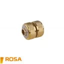 ROSA 45192 réz tömlő összekötő - 1/2"
