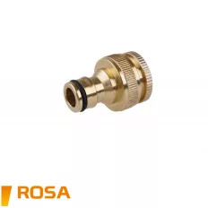   ROSA 45196 réz csapcsatlakozó adapter, 1/2"-3/4" belső menetes