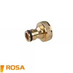   ROSA 45197 réz csapcsatlakozó adapter, 3/4" belső menetes